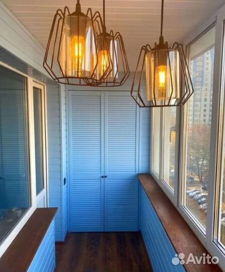 Обшивка балкона вагонкой ламинатом