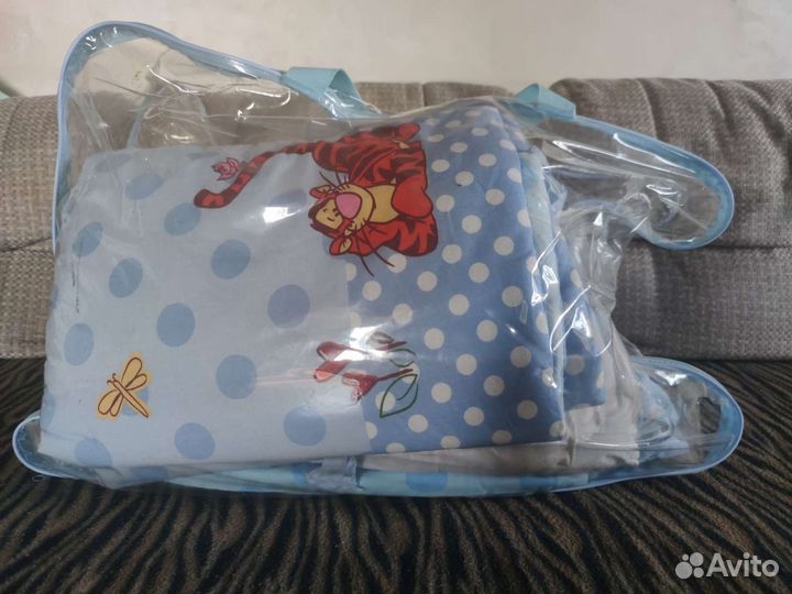 Комплект постельного белья в детскую кроватку