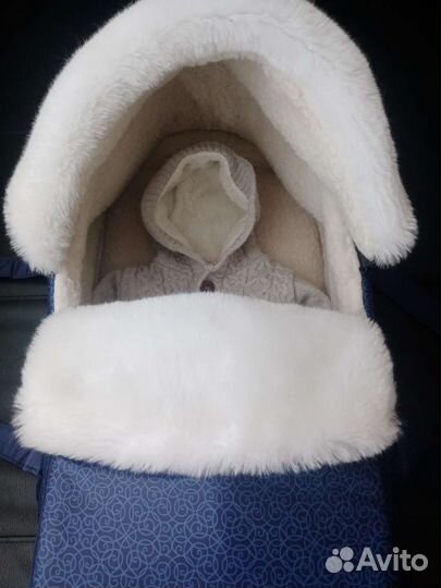 Сумка переноска для детей Овчина