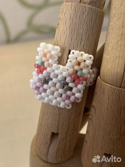 Кольцо из бисера