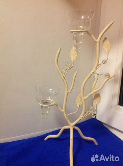 Подставка для свечей. шнуры к самовару