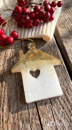 Новогодние елочные игрушки ручной работы