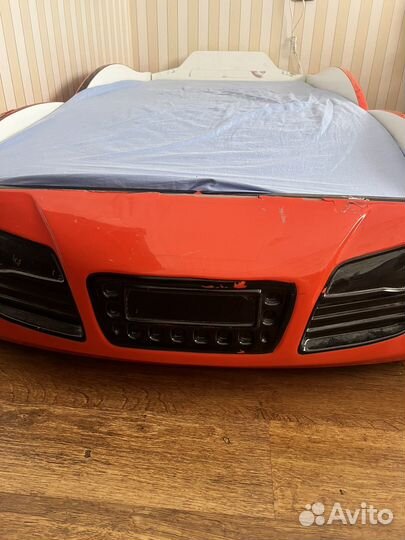 Детская кровать с матрасом бу