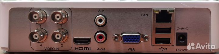 Комплект видеонаблюдения 4 камеры