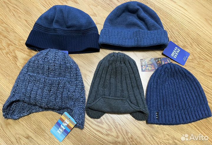 Новые шапки на зиму р.54-56