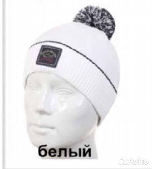 Шапка мужская спортивная на флисовой подкладке