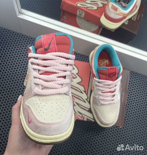 Social Status x Dunk Low Strawberry Milk р.37-40