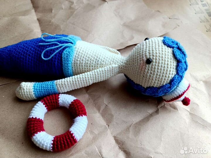 Вязаная кукла Lalylala (Русал) Лалилала