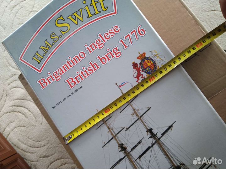 Сборная модель корабля из дерева