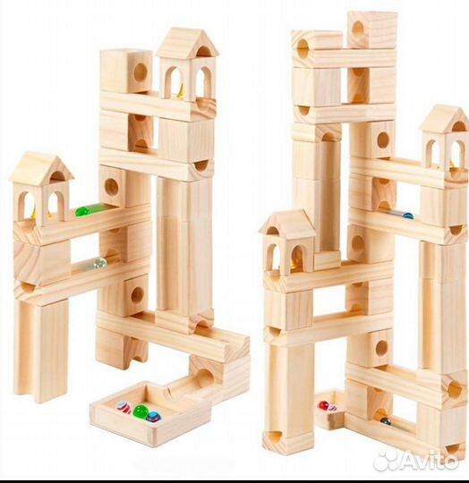 Конструктор- лабиринт, замок деревянный