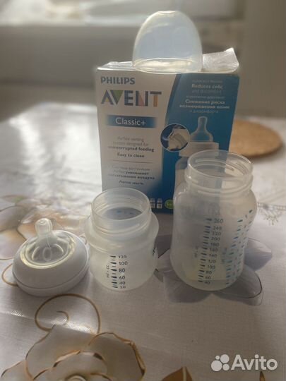 Бутылочки Avent Classic+