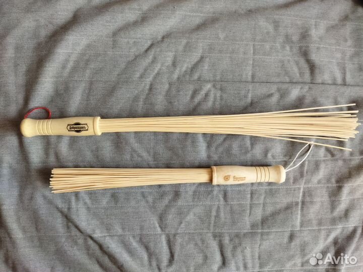 Бамбуковый веник 2 шт