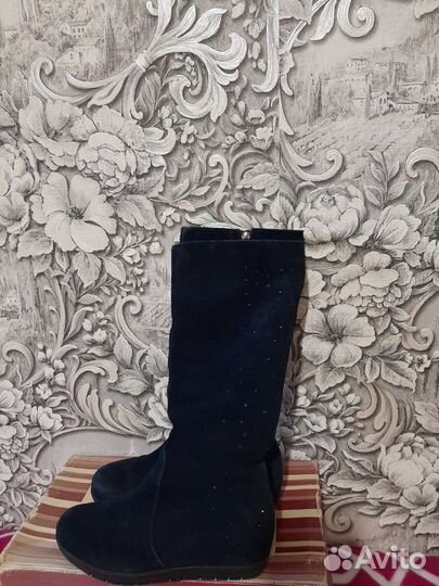 Сапоги зимние на девочку