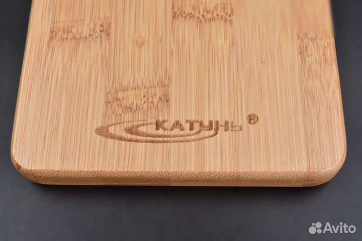 Блюдо с ручкой Катунь, прямоугольник, D-39.5 см К