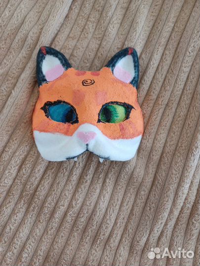 Маска для квадробики лиса