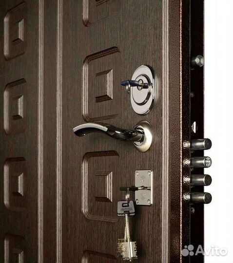 Установка входных дверей