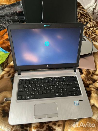 Ноутбук с матовой матрицей, SSD, бизне