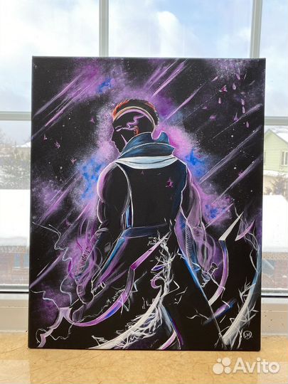 Картины-постеры героев игр, мультфильмов, сериалов