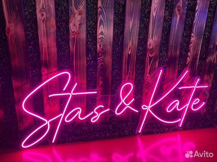 Неоновая вывеска с гарантией