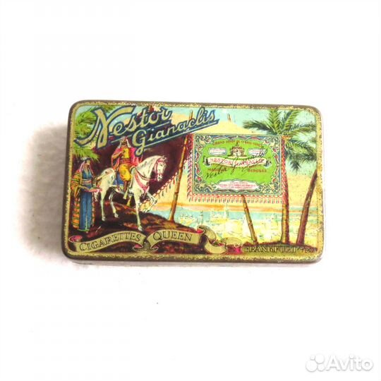 Nestor Gianaclis - жестяная коробка банка от сигар