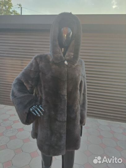 Норковая шуба 48 размер