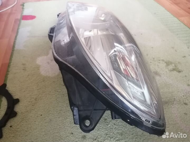 Фара skoda fabia 2 левая