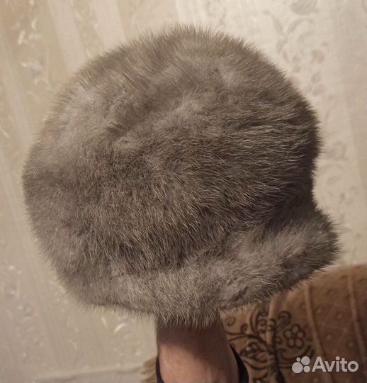 Шапка норковая женская