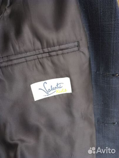 Пиджак школьный для мальчика 134см Valenti kids
