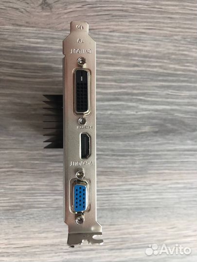 Видеокарта gt 710 2gb ddr3 64b crt dvi hdmi