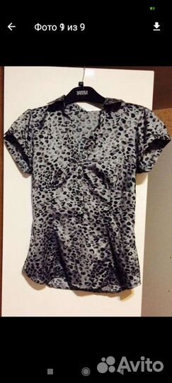 Атласная блузка, рубашка, кофточка