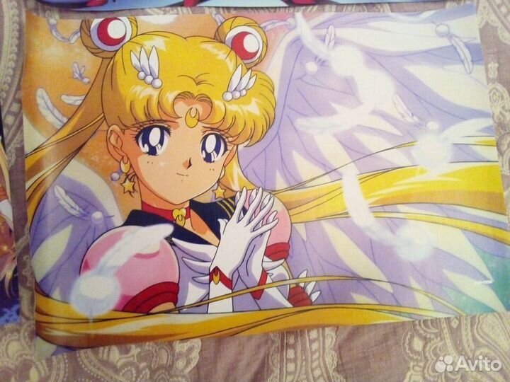 Sailor Moon аниме плакаты постеры - 4шт