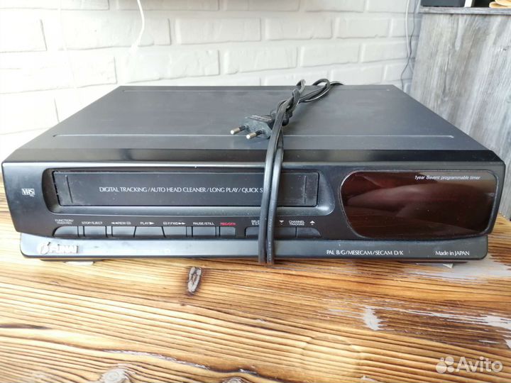 Видеомагнитофон funai V-3EE MK6. Made in Japan