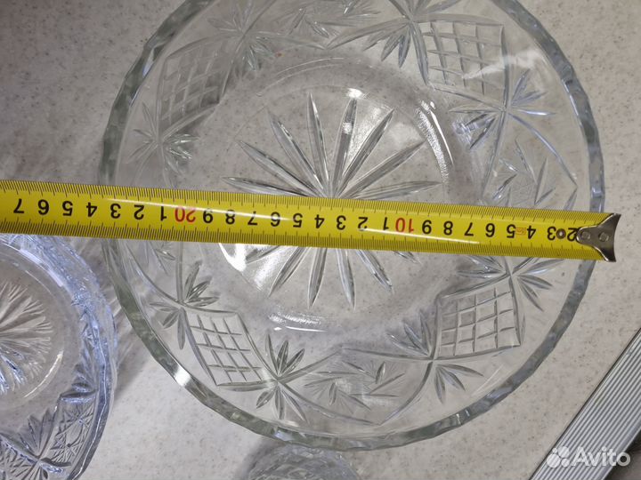 Ваза хрустальная