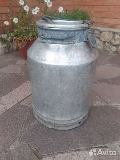 Фляга алюминиевая бу 40л