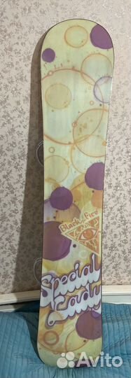 Комплект сноуборд(женский),крепления, ботинки, чех