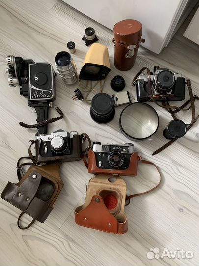 Фотоаппараты обьективы СССР