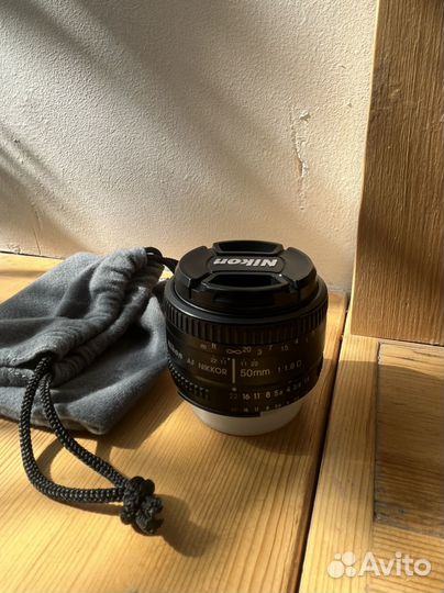 Объектив Nikon 50mm 1.8D