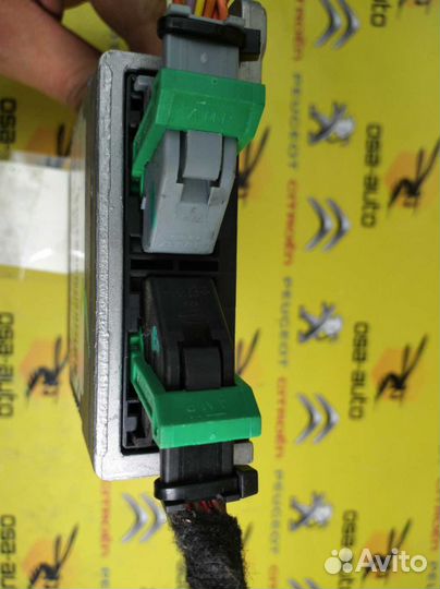 Блок управления подушками безопасности airbag peug