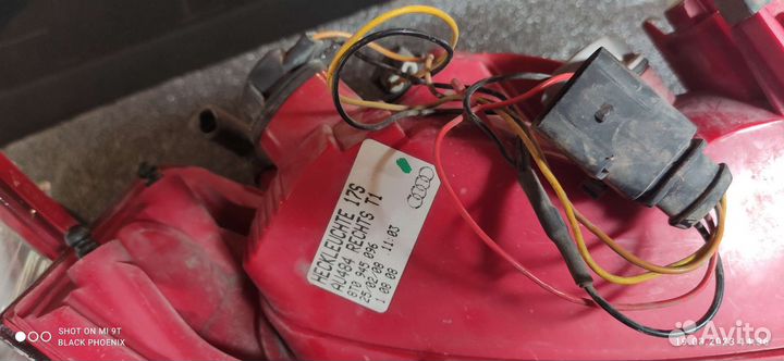 Задние фонари Audi A5 дорест