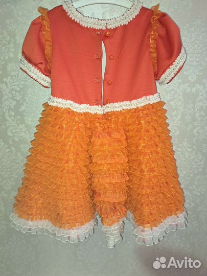 Костюм на новый год Лисичка