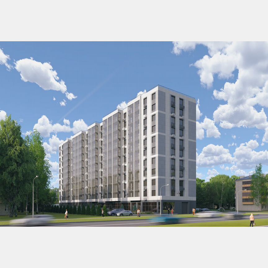 1-к. квартира, 41,5 м², 9/11 эт.