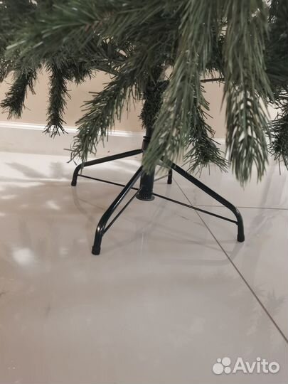 Ель искуственная литая/пвх 180