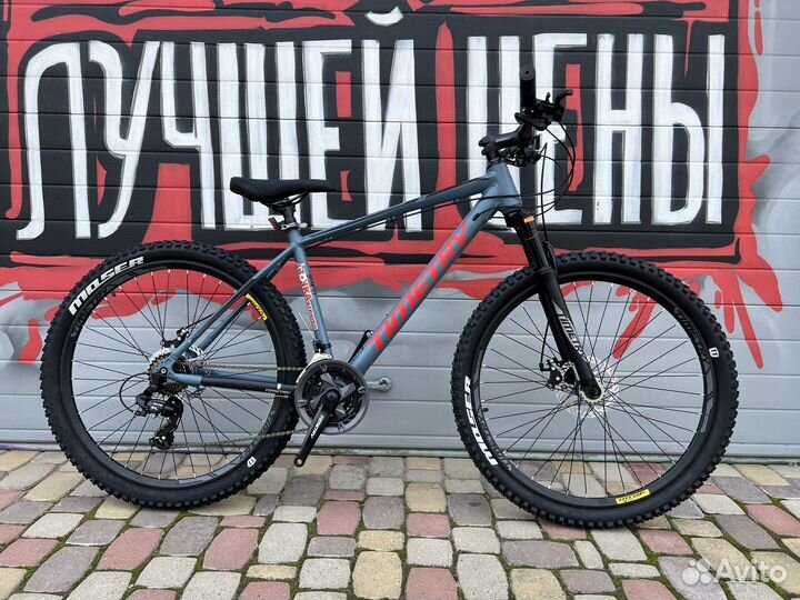 Велосипед time TRY TT081 27.5 grey