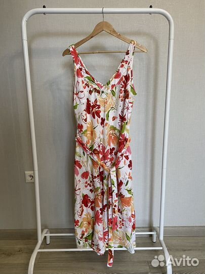 Платье лен 50-52 размер