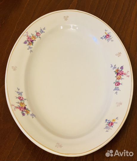 Тарелки, сервиз Барановка, Городницкий фарфор