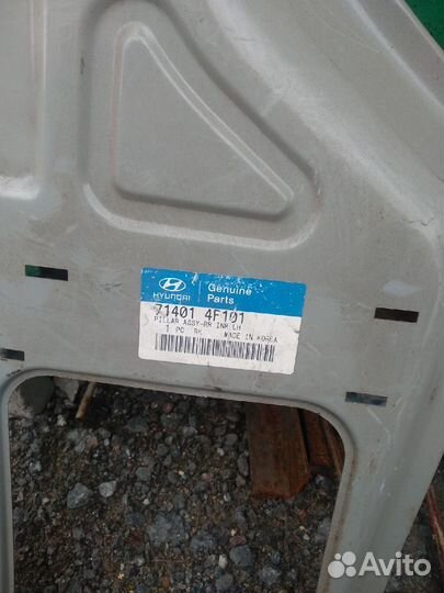 Внутренняя панель стойки кузова Hyundai Porter 2