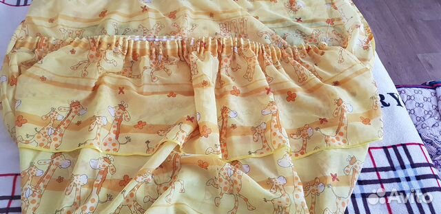 Тюль новая в детскую