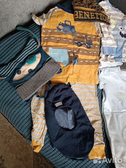 Пакет вещей для мальчика 2-3 года