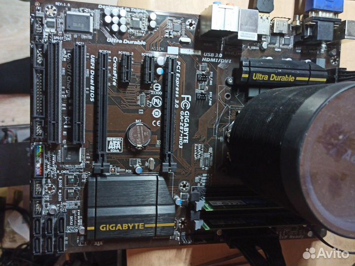 Материнская плата с процессором i7 4770