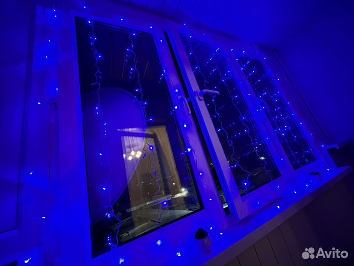 Гирлянда штора